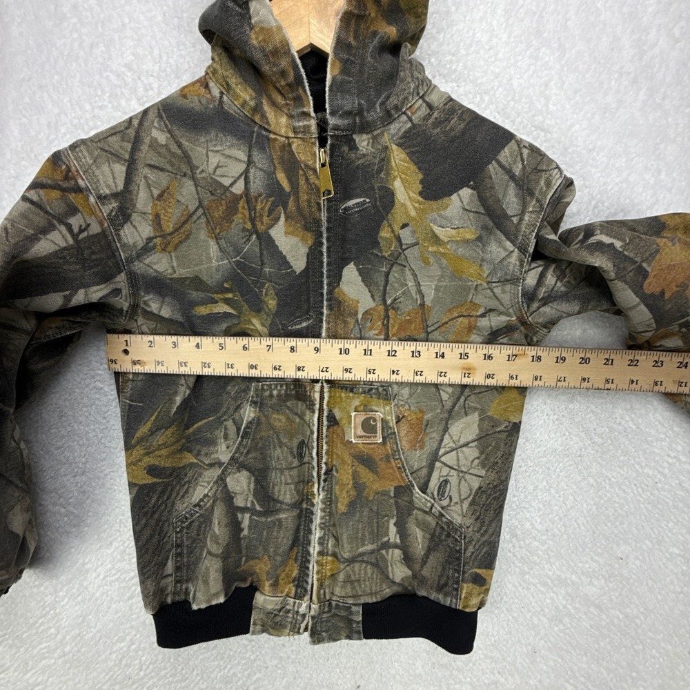 Carhartt Active Hunting Jacket Thermal Lined Youth Large‎ YYJ144 CMO Camo - Picture 5 of 12